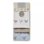 Komplekt 3 sinist puuvillast k&ouml;&ouml;gir&auml;tikut Farmers Farmers Kitchen - Cooksmart &reg;