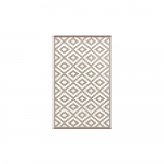 B&eacute;žovo-b&iacute;l&yacute; oboustrann&yacute; koberec vhodn&yacute; i do exteri&eacute;ru Green Decore Nirvana, 120 x 180 cm