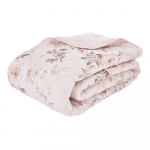 Roosa tikitud voodiplaat Rose, 220 x 230 cm Canterbury - Catherine Lansfield