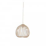 Laevalgusti naturaalset v&auml;rvi &oslash; 34 cm Rilana - Light & Living