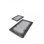 Mustad-hallid vannitoamatid 2 tk 60x100 cm - Mila Home