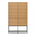 Tammedekoriga kapp 97,5x160 cm Vedrana - Kave Home