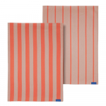 Puuvillased r&auml;tikud 2 tk komplektis, 50x70 cm Stripes - Mette Ditmer Denmark