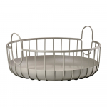 Traadiga metallist korv &oslash; 38x18 cm Inu - Zone