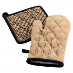 Taaskasutatud puuvillast pajakindad 2tk komplektis Cuisiline - douceur d'int&eacute;rieur