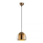 Pronksiv&auml;rvi rippvalgusti metallist varjuga &oslash; 17 cm Mugo - Opviq lights