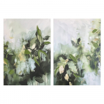 K&auml;sitsi maalitud elementidega maalid 2 tk komplektis 50x70 cm Myrtle - Styler