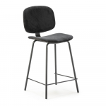 Mustad baaritoolid 2 tk komplektis (istme k&otilde;rgus 66 cm) Arus - Marckeric