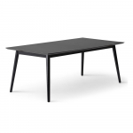 Must kokkupandav s&ouml;&ouml;gilaud lauaplaadiga 100x210 cm Meza - Hammel Furniture