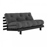 Tumehall diivanvoodi 160 cm Roots Black Night - Karup Design