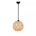 Must rippvalgusti džuudist varjuga &oslash; 24 cm - Opviq lights