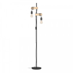 Must-puiduv&auml;rvi LED p&otilde;randavalgusti (k&otilde;rgus 166,5 cm) TOWNSHEND - EGLO