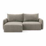 Beež diivanvoodi hoiunurgaga diivan (vasakpoolne nurk) Kalena - Makamii