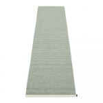 Heleroheline sise/v&auml;lisvaip 60x250 cm Mono Sage Army &ndash; Pappelina