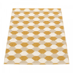 Ookerkollane sise/v&auml;lisvaip 70x100 cm Dana Ochre &ndash; Pappelina