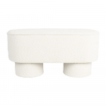 Valge bukleekangast pink Marcos - White Label