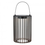 Must p&auml;ikesepaneeli/USB-ga LED-latern (k&otilde;rgus 54 cm) Cavia - Marksl&ouml;jd