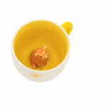 Kollane/kreem portselanist kruus 350 ml Surprise Highland Cow - Sass & Belle