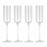 Vahuveini klaasid 4tk komplektis 180 ml Stripe - Ladelle