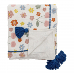 Taaskasutatud puuvillast laste tekk 130x160 cm Cherry - Bloomingville Mini
