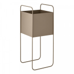 Metallist lillepoti &uuml;mbris &oslash; 22,5 cm Tule &ndash; House Nordic