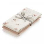 Orgaanilisest puuvillast m&auml;hkmed 3tk komplektis 70x70 cm Windflower Creme, Dusty Rose, Powder - Cam Cam Copenhagen