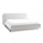 Beež polsterdatud kaheinimesevoodi koos panipaiga ja voodip&otilde;hjaga 160x200 cm Pointt - ELTAP