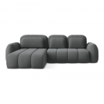 Tumehall panipaigaga bukleekangast nurgadiivanvoodi (vasak nurk) Pele - Makamii