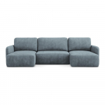 Hallikassinine panipaigaga &scaron;enillist nurgadiivanvoodi (U-kujuline) Lilo - Makamii