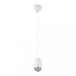 Valge metallist ripplamp &oslash; 11 cm Nara - Reality