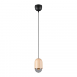 Beež ripplamp &oslash; 11 cm Nara - Reality