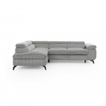 Helehall velvetist nurgadiivan (vasak nurk/L-kujuline) Marbeya - Ropez