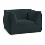 Tumesinine velvetist tugitool Giorgia - Bobochic Paris