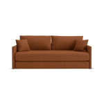 Terrakottapunane &scaron;enillist diivanvoodi 209 cm Shannon - Cosmopolitan Design