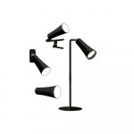 Must LED-laualamp (k&otilde;rgus 47,5 cm) 4in1 - Brandani