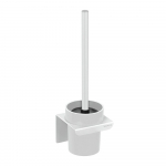 Valge plastmassist WC-hari ilma puurimiseta Turbo-loc Lizan - Wenko