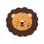 Oranž/pruun pestav/k&auml;sitsi kootud puuvillane lastevaip 112x120 cm Snuggle Lea - Hanse Home
