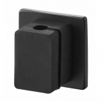 Mustast metallist kaablikorraldajad 5-osalise komplektiga Smart - YAMAZAKI