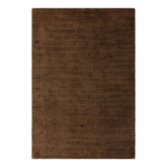Tumepruun k&auml;sitsi kootud vaip 160x230 cm - Asiatic Carpets