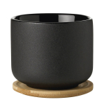 Must savin&otilde;udest cappuccino tass 200 ml Theo - Stelton