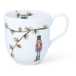 Valge portselanist kruus j&otilde;ulumotiiviga 330 ml Hammersh&oslash;i Christmas - K&auml;hler Design
