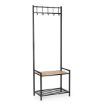 Must/loodusliku v&auml;rvi metallist koridorikomplekt 64,5x180x37,5 cm Haldor &ndash; Yes Everyday