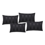 Satiinist padjap&uuml;&uuml;rid 4 t&uuml;ki komplektis 75x50 cm So Soft Satin Stripe - Catherine Lansfield