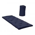 Tumesinine futonmadrats 70x190 cm Bed in a Bag Navy - Karup Design