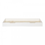 Voodi valge alumine sahtliosa , 200 &times; 90 cm Nikki - WOOOD