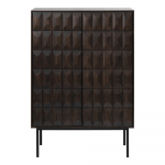 Tumepruun kapp 90x130 cm Latina &ndash; Unique Furniture