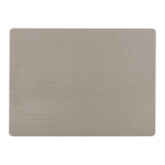 Hall ja beež taaskasutatud nahast taldrik, 33 x 45 cm. Titan - ZicZac