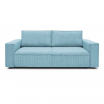 Helesinine velvetist diivanvoodi 245 cm Nihad - Bobochic Paris