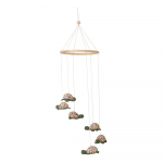 Rippuvad kaunistused v&otilde;revoodi kohal Mobile Dott - Bloomingville Mini