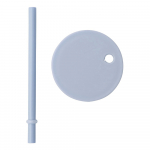 Helesinine kaane koos k&otilde;rrega tassi jaoks, &oslash; 7 cm - Design Letters